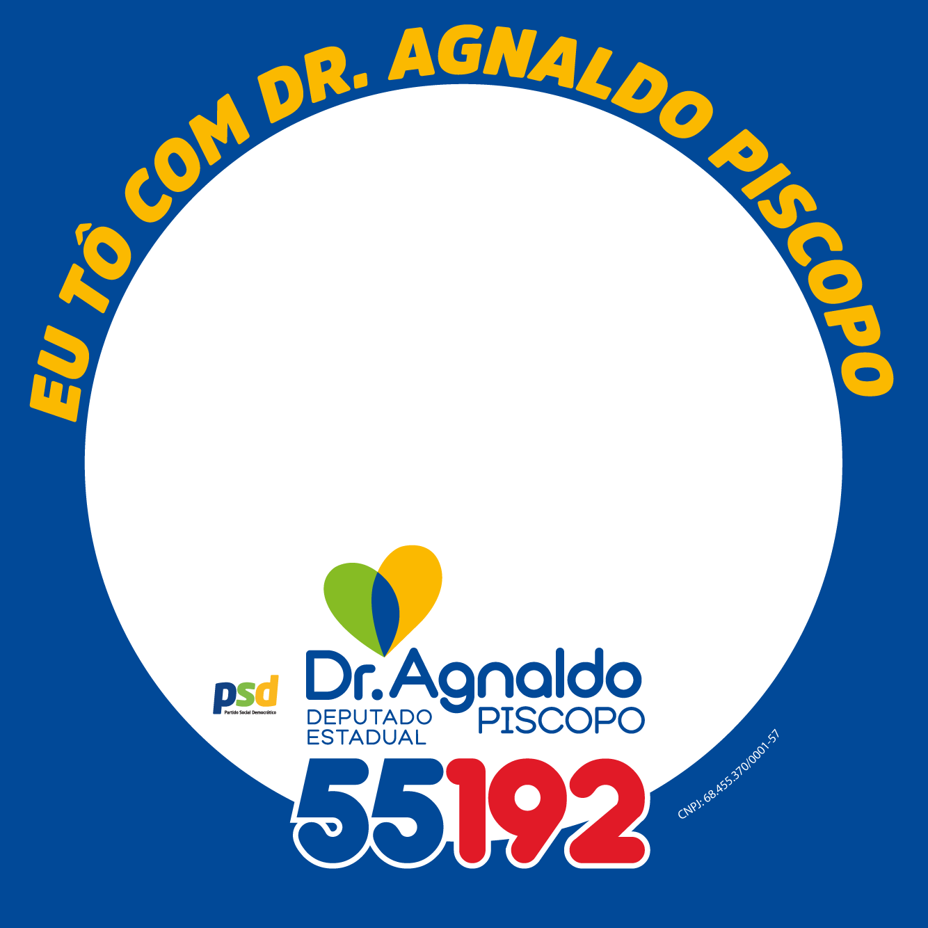 Moldura oficial Dr. Agnaldo Piscopo
