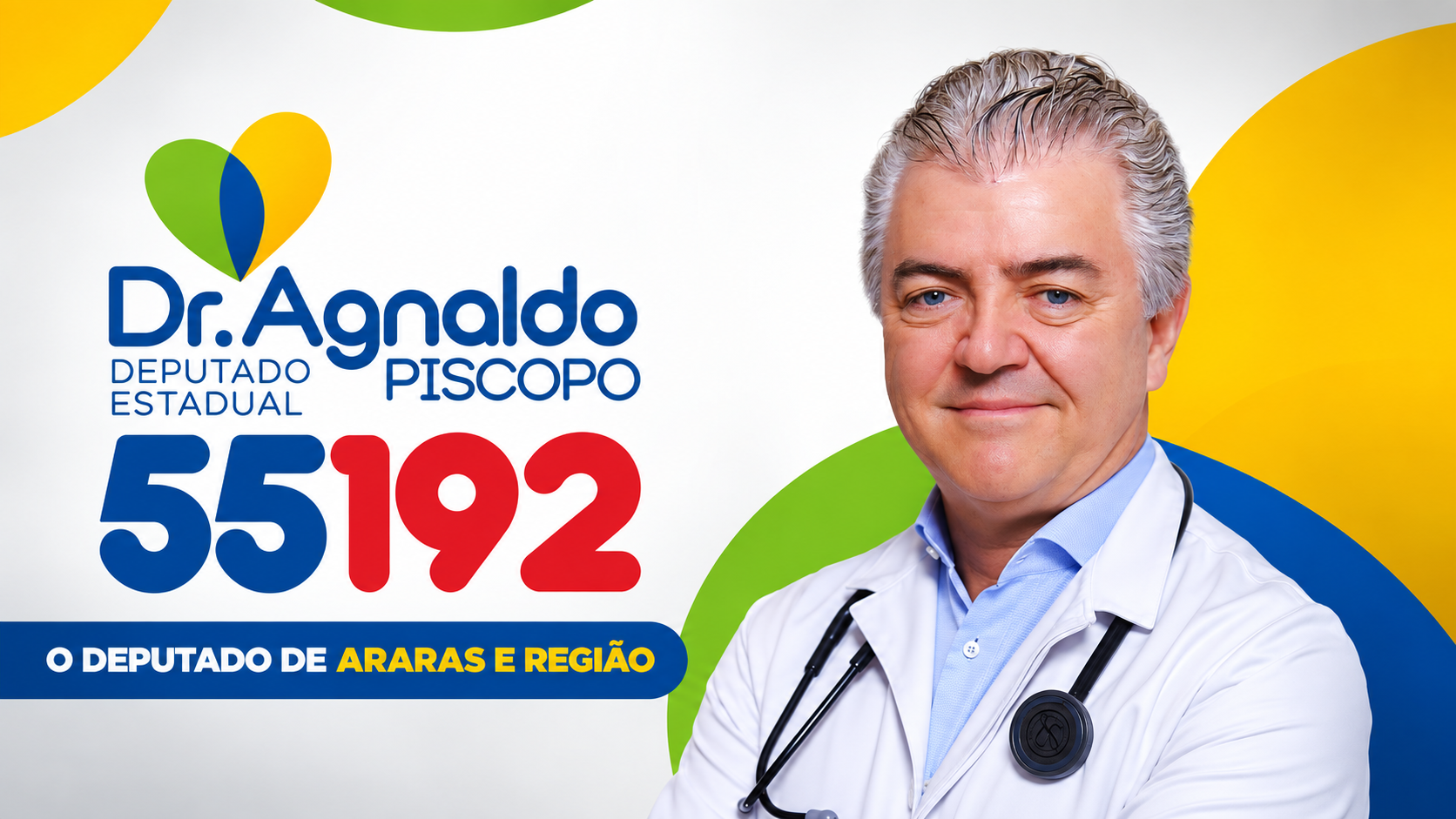 Dr. Agnaldo Piscopo 55192 - O deputado de Araras e região